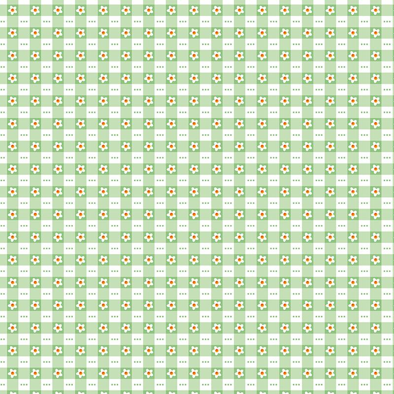 Set de materiale hainute pentru papusi Couture Multiflowers - petrol, Dress Your Doll
