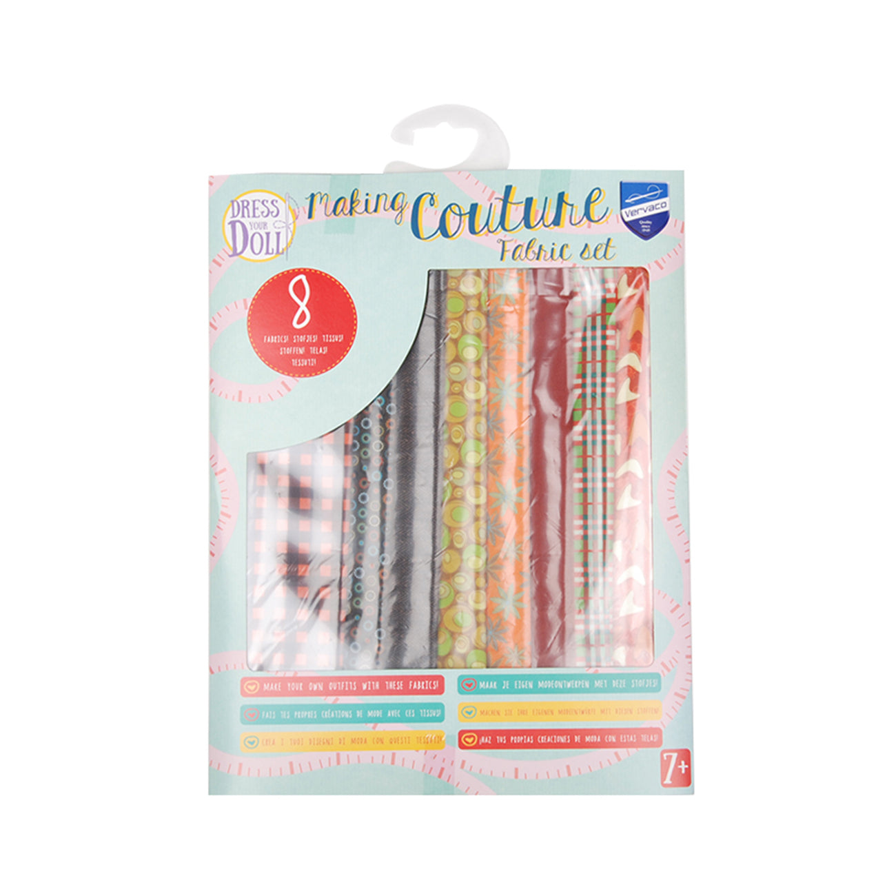 Set de materiale hainute pentru papusi Couture Autumn, Dress Your Doll