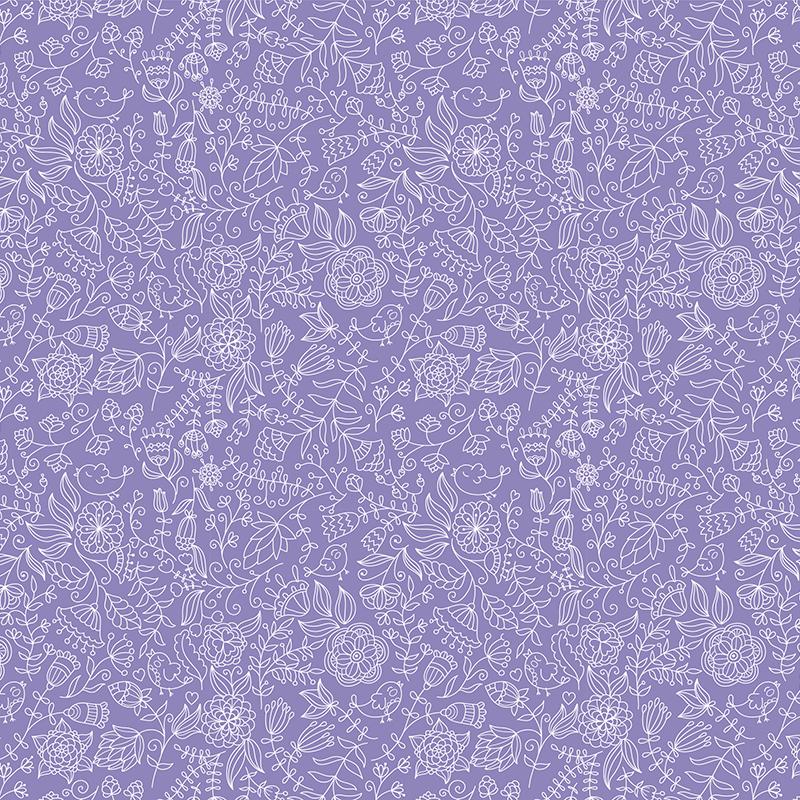 Set de materiale hainute pentru papusi Couture Violet, Dress Your Doll