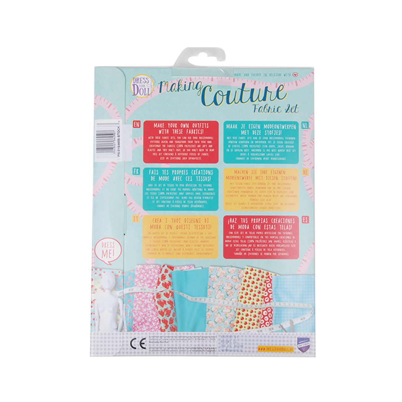 Set de materiale hainute pentru papusi Couture Classic, Dress Your Doll