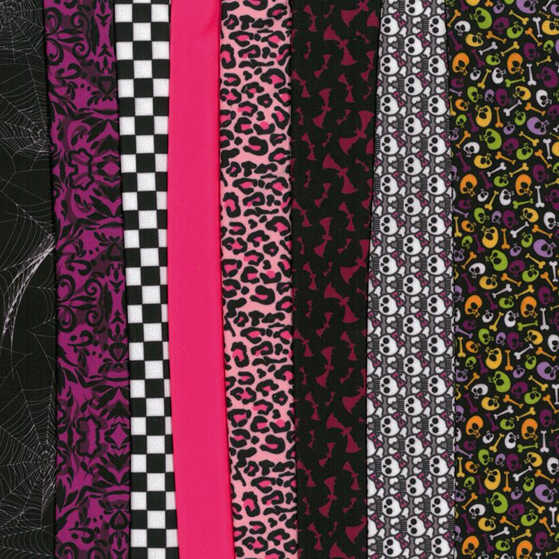 Set de materiale hainute pentru papusi Couture Monster Selection, Dress Your Doll