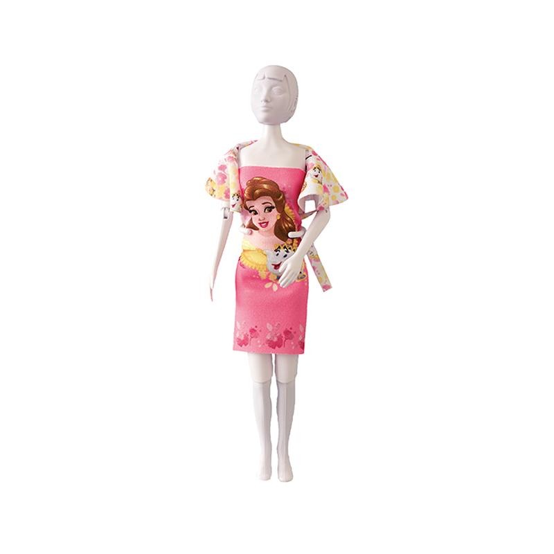 Set de croitorie hainute pentru papusi Couture Disney Dolly Beauty Roses, Dress Your Doll