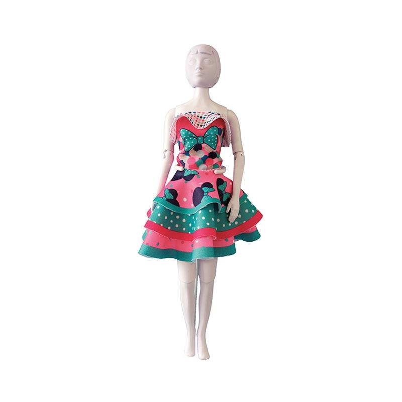Set de croitorie hainute pentru papusi Couture Disney Maggy Minnie Bow, Dress Your Doll