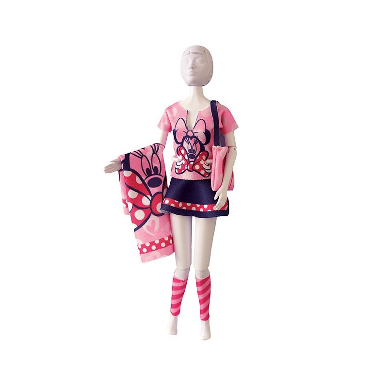 Set de croitorie hainute pentru papusi Couture Disney Tiny Minnie, Dress Your Doll