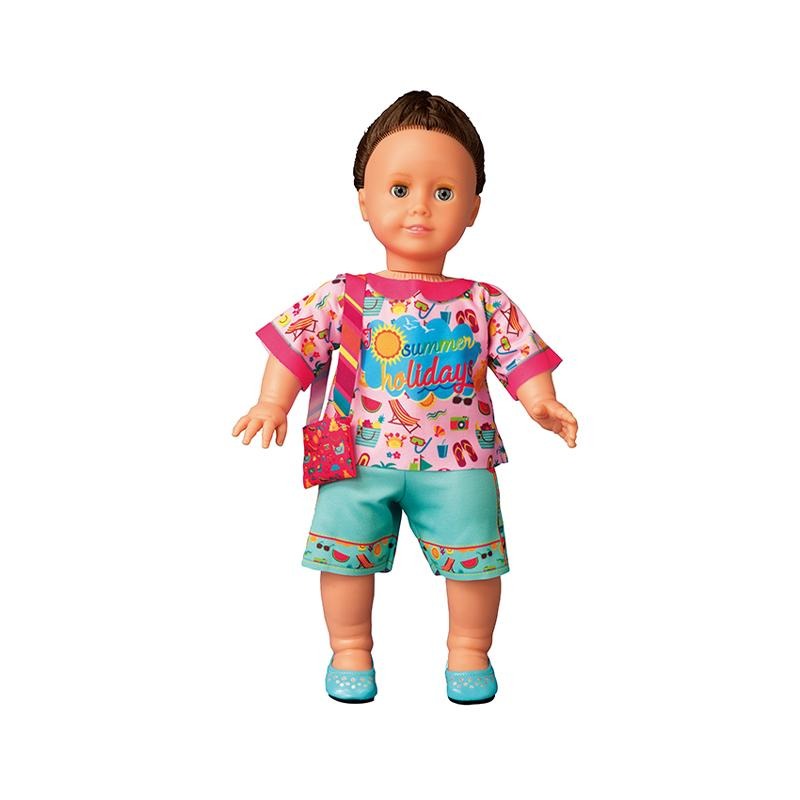 Set de croitorie hainute pentru papusi Couture Felicity Summer holidays, Dress Your Doll
