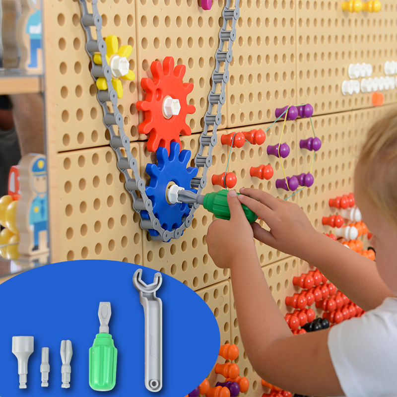 Set 6 unelte Mecanicul priceput, Masterkidz