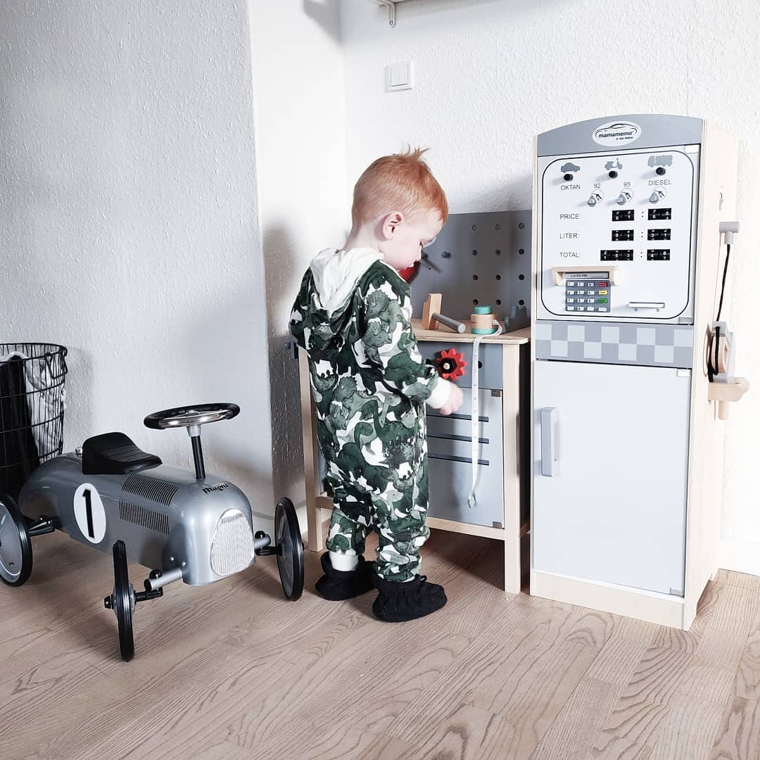 Banc de lucru de jucarie, din lemn, +3 ani MAMAMEMO