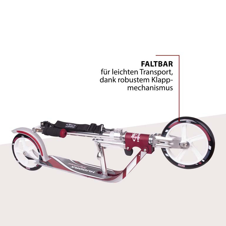 Trotinetă Big Wheel® 205 Magenta, Hudora