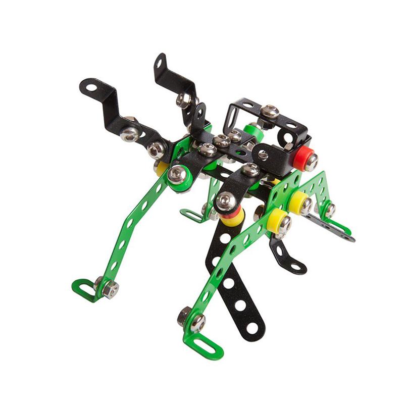 Set constructie 151 piese metalice Constructor Roboti 4in1, Alexander