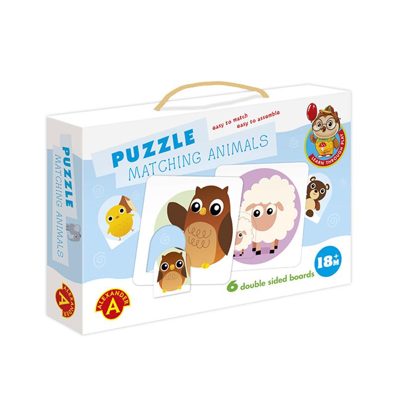 Joc educativ Perechi de animale, Alexander Games - Manute Creative