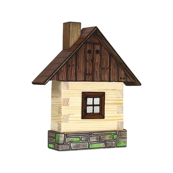 Set Cabanuta din lemn decorativa pentru perete, Walachia - Manute Creative