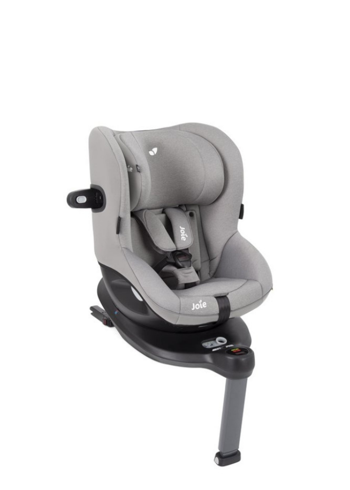 Scaun auto i-Spin 360° E Gray Flannel, 61 cm - 105 cm, testat ADAC, Joie