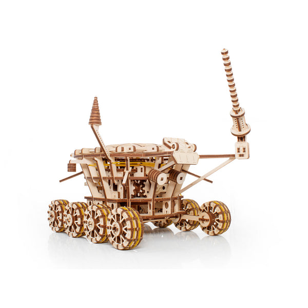 Puzzle 3D cu mecanism, din lemn, LUNOKHOD, 424 piese, EWA