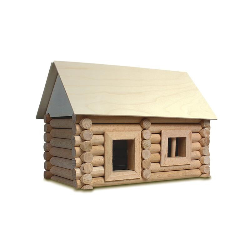 Set constructie arhitectura Vario Suitcase, 72 piese din lemn, Walachia - Manute Creative