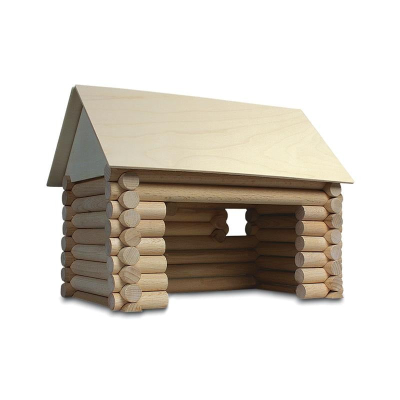 Set constructie arhitectura Vario, 72 piese din lemn, Walachia - Manute Creative