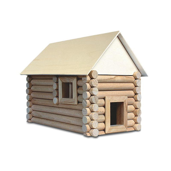 Set constructie arhitectura Vario Suitcase, 72 piese din lemn, Walachia - Manute Creative