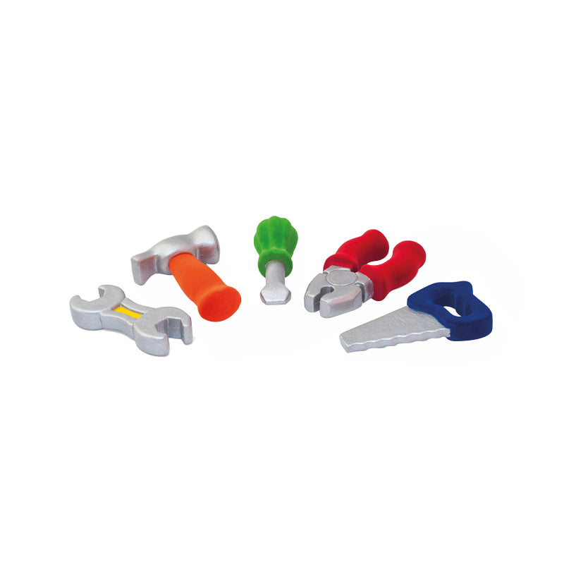 Set de 5 unelte din cauciuc natural, 1 an+, Rubbabu
