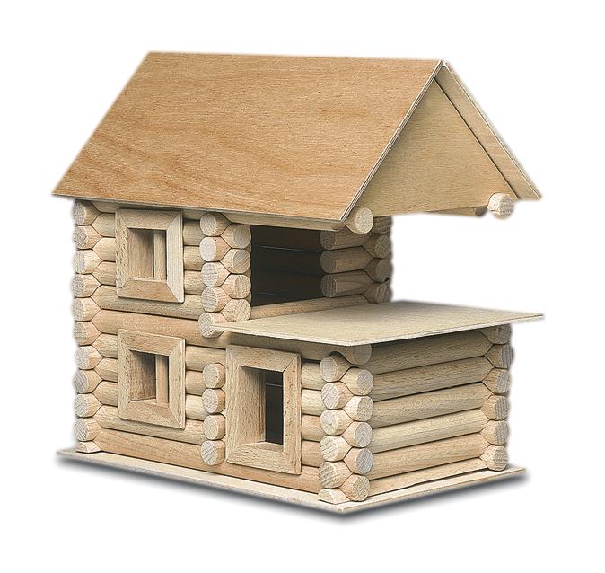 Set constructie arhitectura Vario XL, 184 piese din lemn, Walachia - Manute Creative