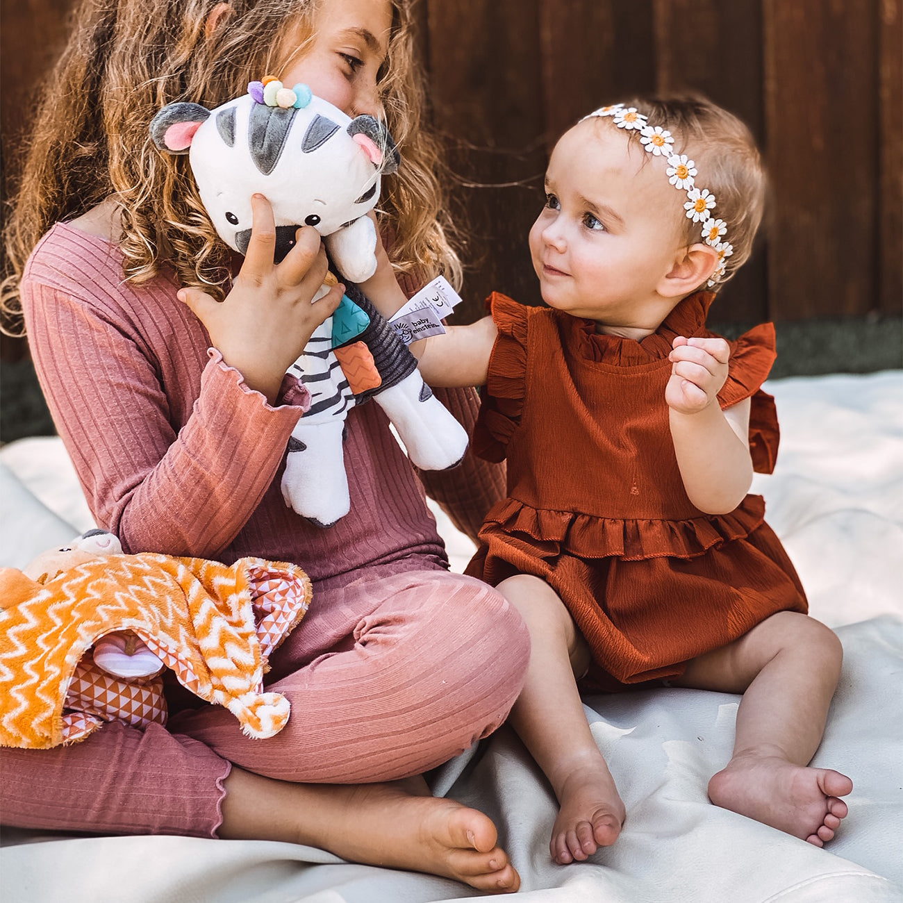 Marioneta plus, Zebra Baby Einstein, 33cm, +0 luni, Mary Meyer