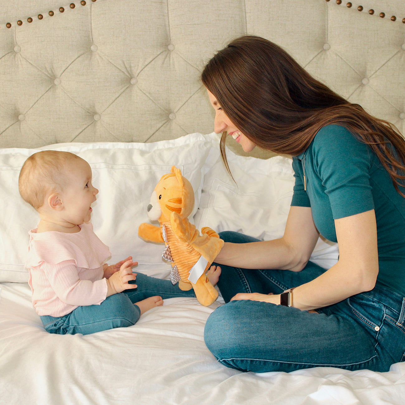 Marioneta plus, Tigru  Baby Einstein, 33cm, +0 luni, Mary Meyer