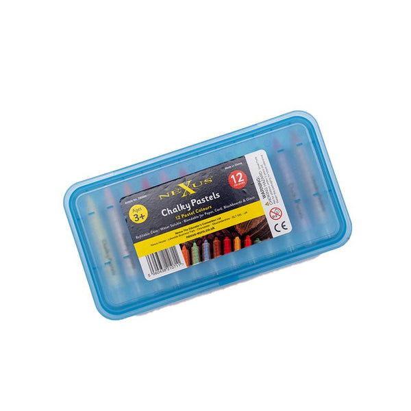 Set 12 pasteluri colorate Chalky Pastels, Nexus - Manute Creative