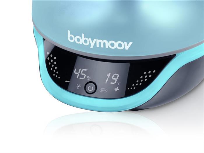 Umidificator Digital cu Ultrasunete 2 in 1 Hygro Plus, Babymoov