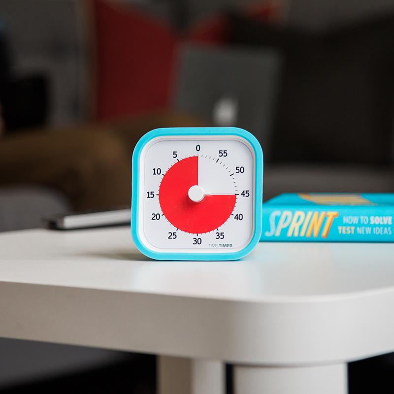 Carcasa de silicon pentru Time Timer MOD, turquoise, Robo - Manute Creative