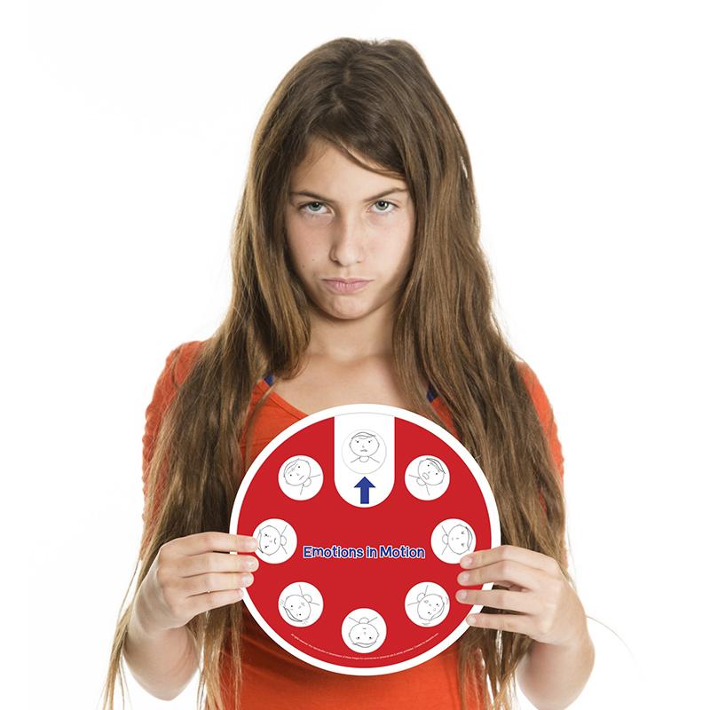 Joc educativ Roata Emotiilor - Emotions in Motion, Robo - Manute Creative