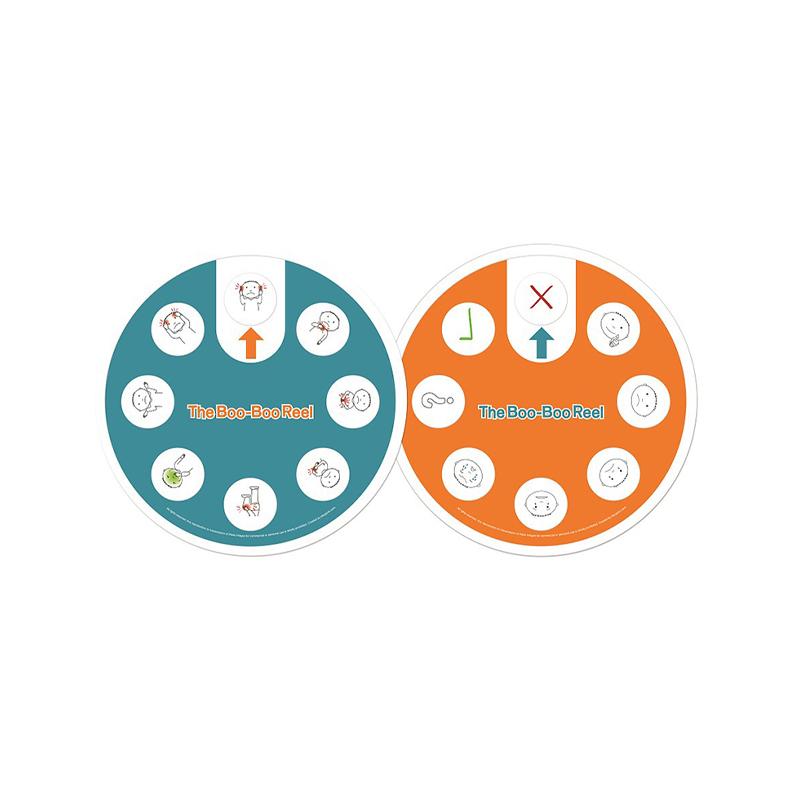 Joc educativ Roata Lovirilor - Boo Boo Reel, Robo - Manute Creative