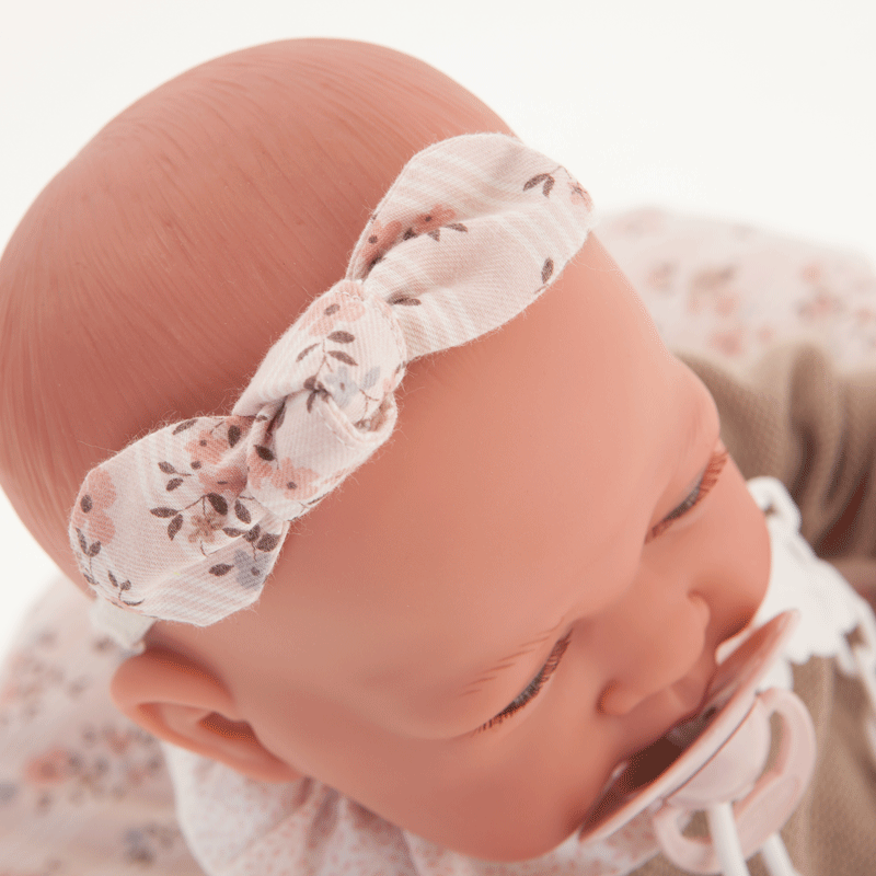 Papusa Bebelus Nou Nascut Cecilia Cu Perna Pentru Lactatie, 40 cm, Antonio Juan