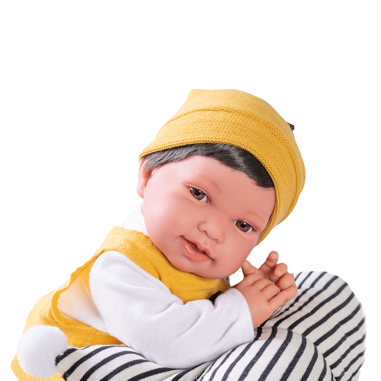 Papusa Bebe Pipo, Nacida Cu Paturica, 42 Cm, Antonio Juan