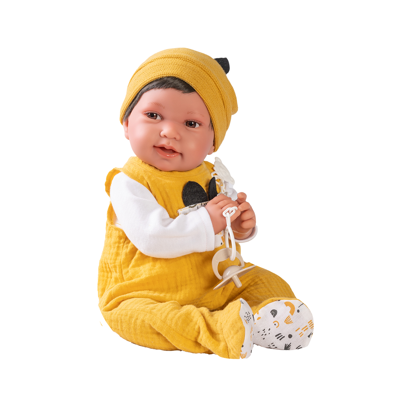 Papusa Bebe Pipo, Nacida Cu Paturica, 42 Cm, Antonio Juan