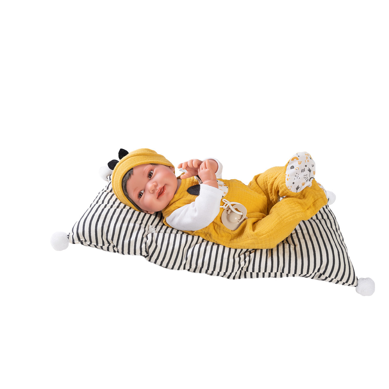 Papusa Bebe Pipo, Nacida Cu Paturica, 42 Cm, Antonio Juan