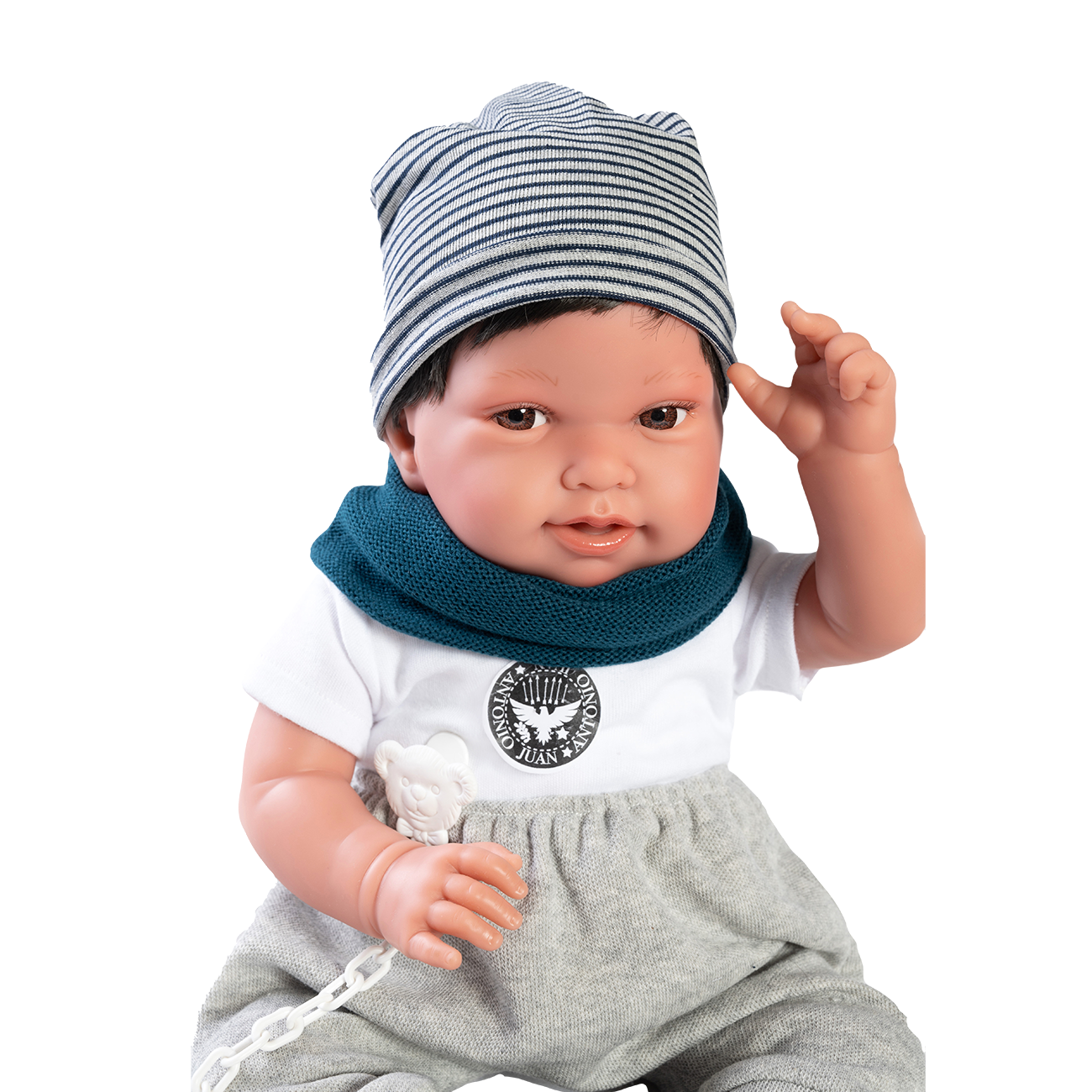 Papusa Bebe Pipo, Nacida Cu Skateboard, 42 Cm, Antonio Juan