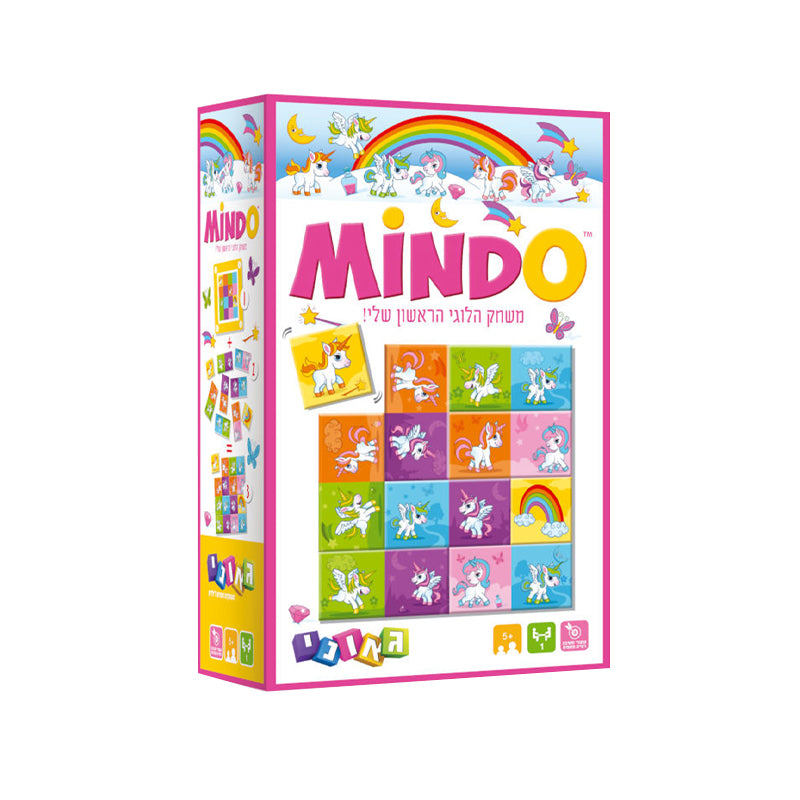 Joc educativ Mindo Unicorn, Blue Orange