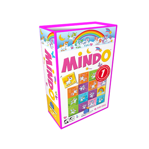 Joc educativ Mindo Unicorn, Blue Orange