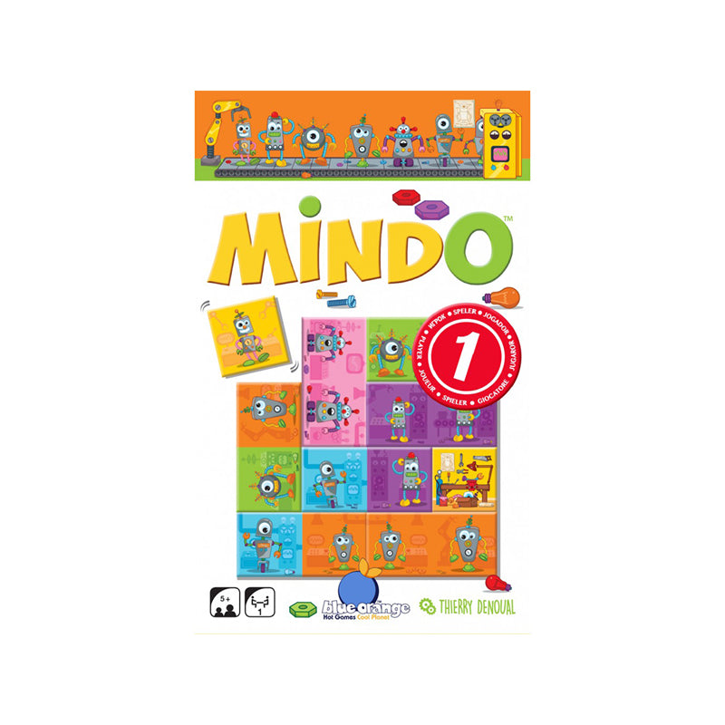 Joc educativ Mindo Robot, Blue Orange