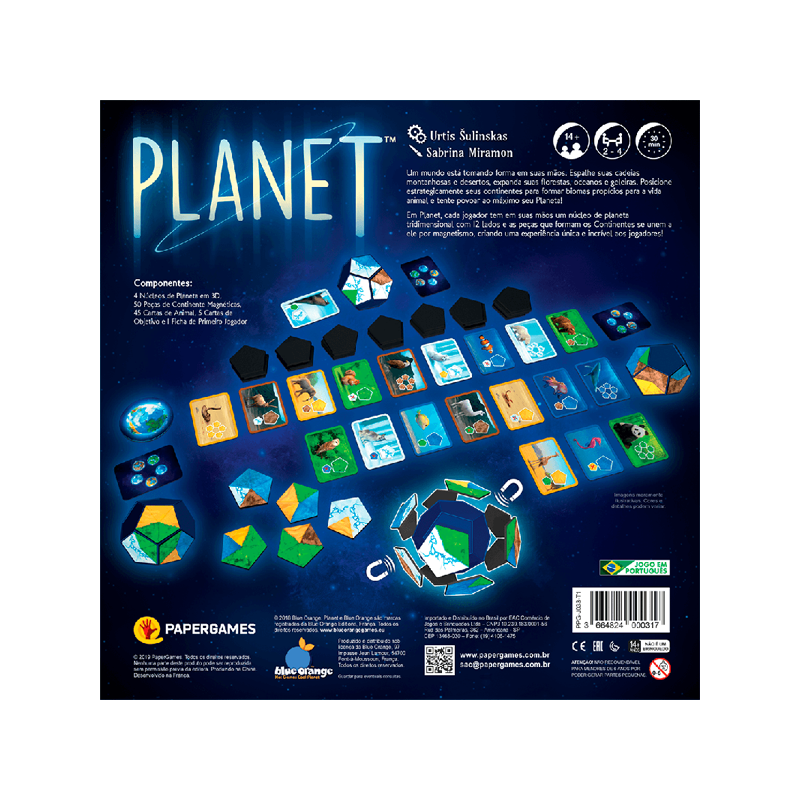 Joc de societate Planet, Blue Orange