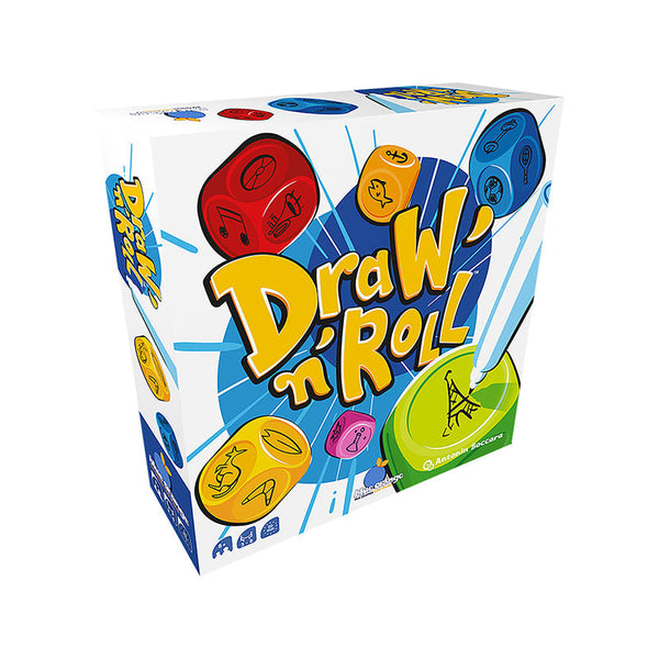 Joc de societate Draw n Roll, Blue Orange