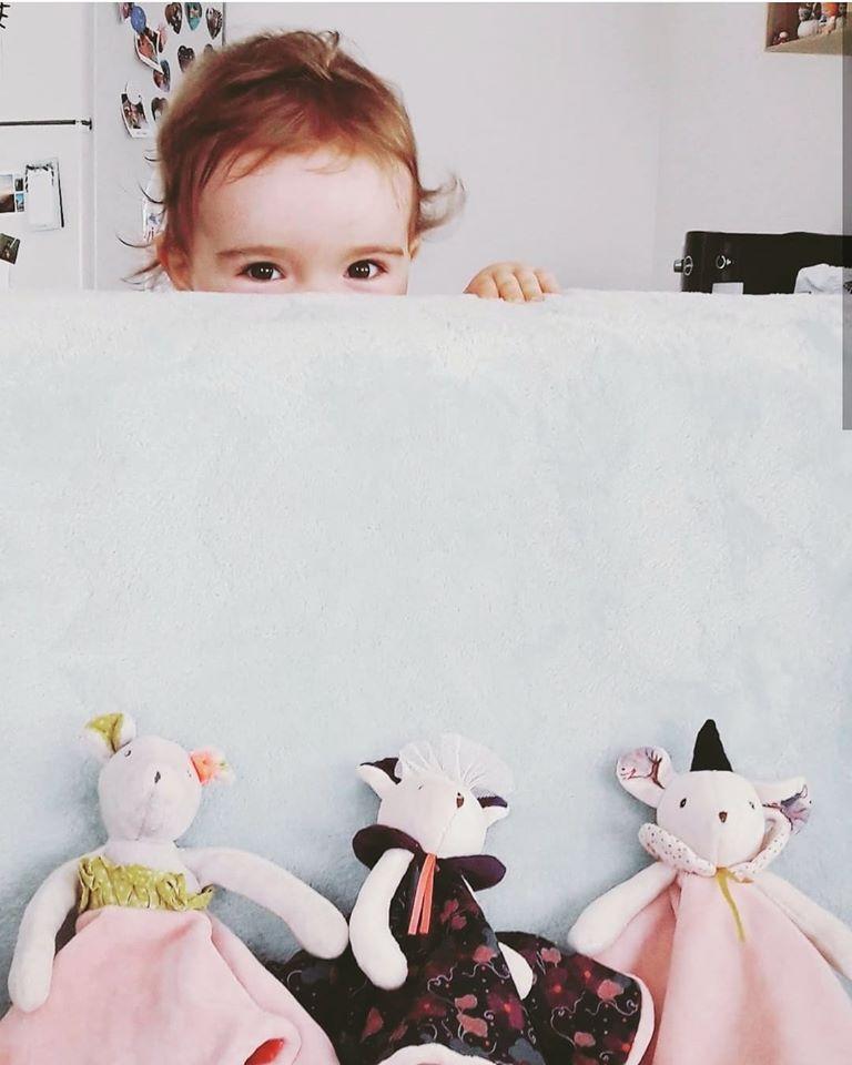 Jucarie plus muzicala Soricica, 0 ani+, Moulin Roty - Manute Creative