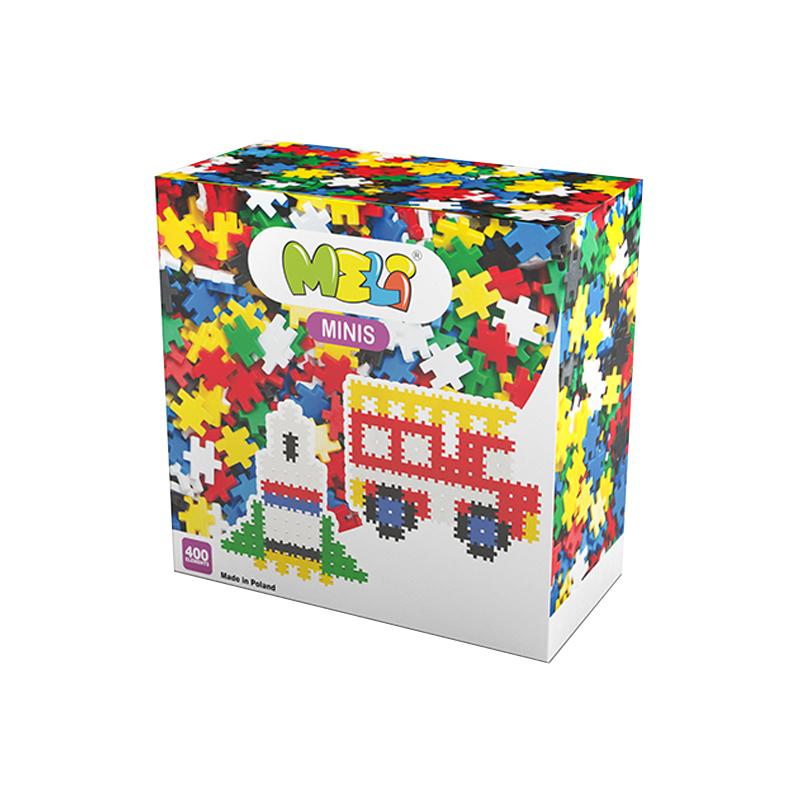 Set creativ de constructie, Minis 400 piese, Meli - Manute Creative