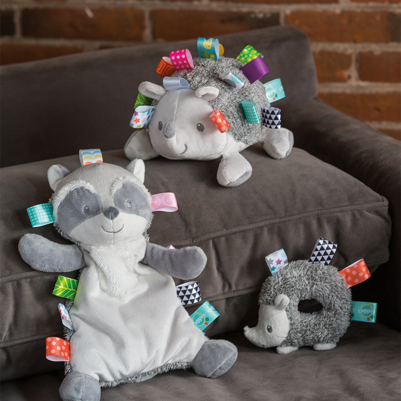 Jucarie plus doudou, Ratonul Taggies, 30cm, Mary Meyer