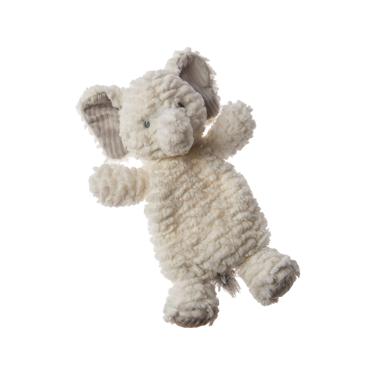 Jucarie plus doudou, Elefant african, alb, 33 cm, +0 luni,  Mary Meyer