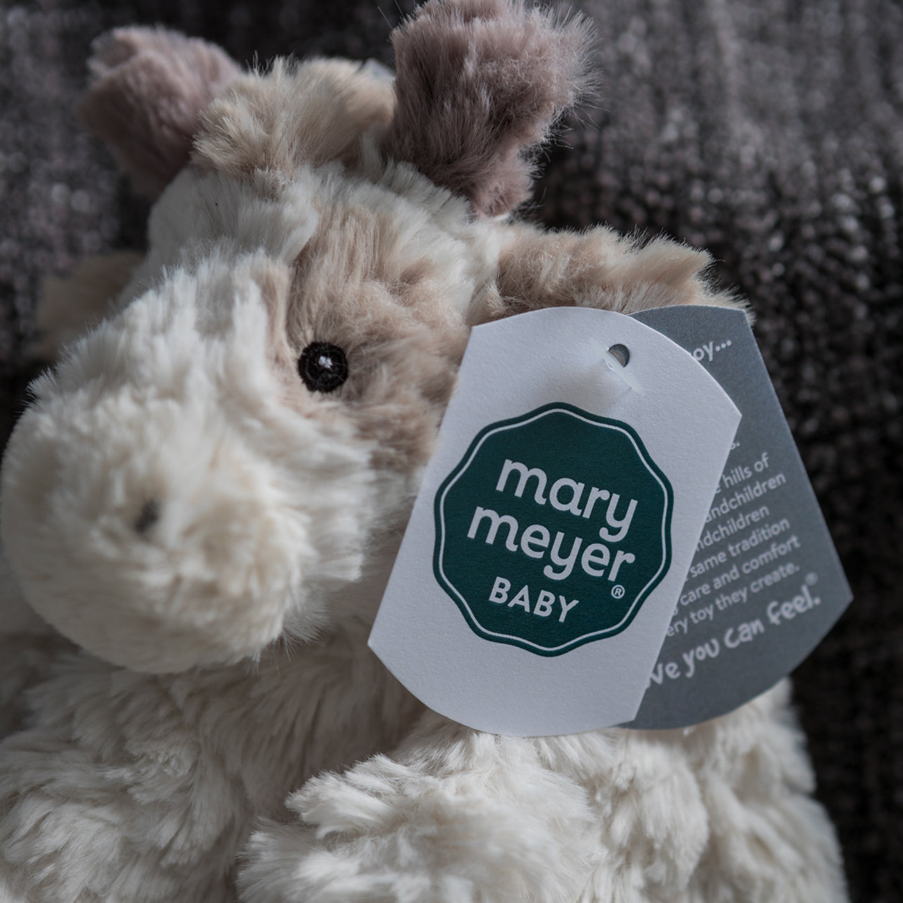 Jucarie plus doudou, Girafa Putty, 33x33 cm, +0 luni,  Mary Meyer