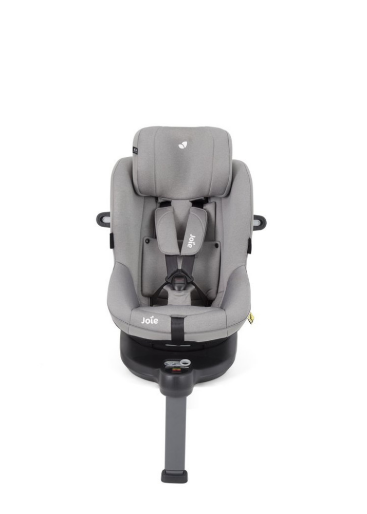 Scaun auto i-Spin 360° E Gray Flannel, 61 cm - 105 cm, testat ADAC, Joie