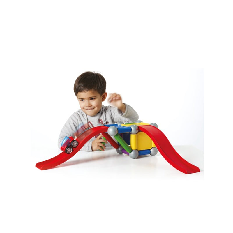 Set educativ magnetic Vehicule Play Basic Stunt, SmartMax