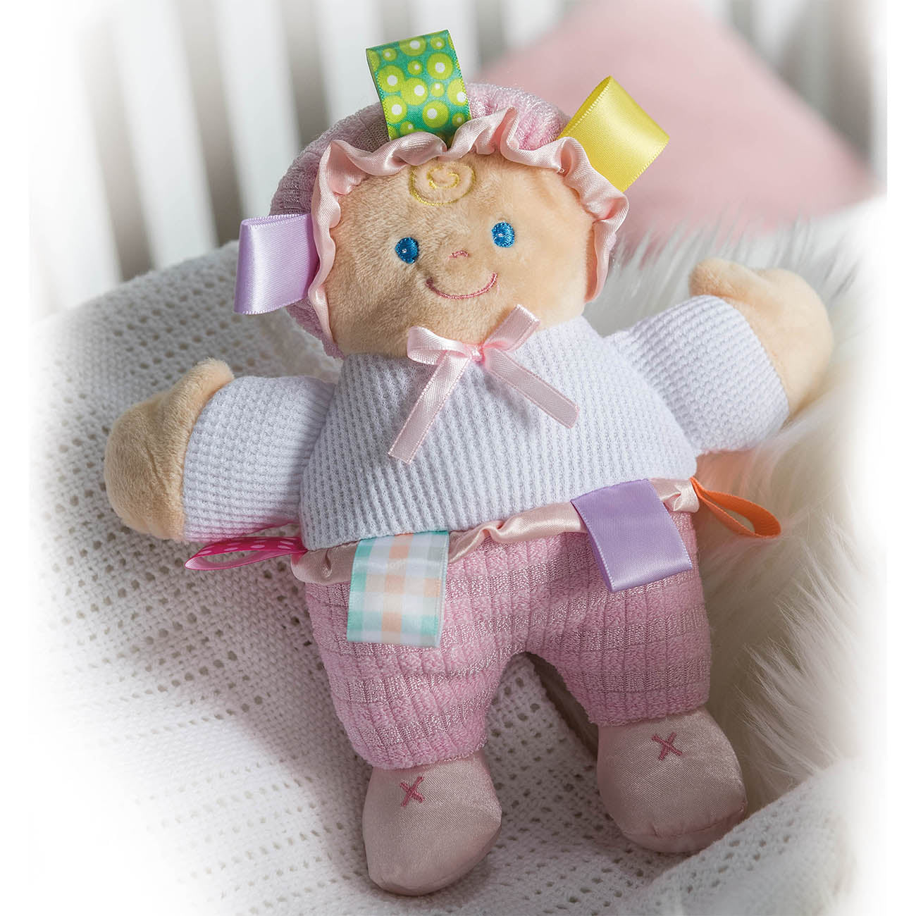 Papusa din plus, Taggies, 20 cm, +0 luni,  Mary Meyer
