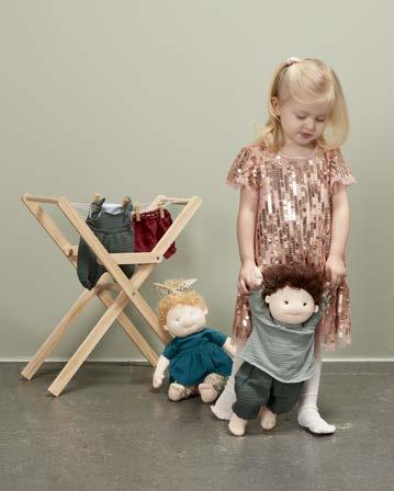 Papusa bumbac Victor, 42cm, +1 an, byAstrup - Manute Creative