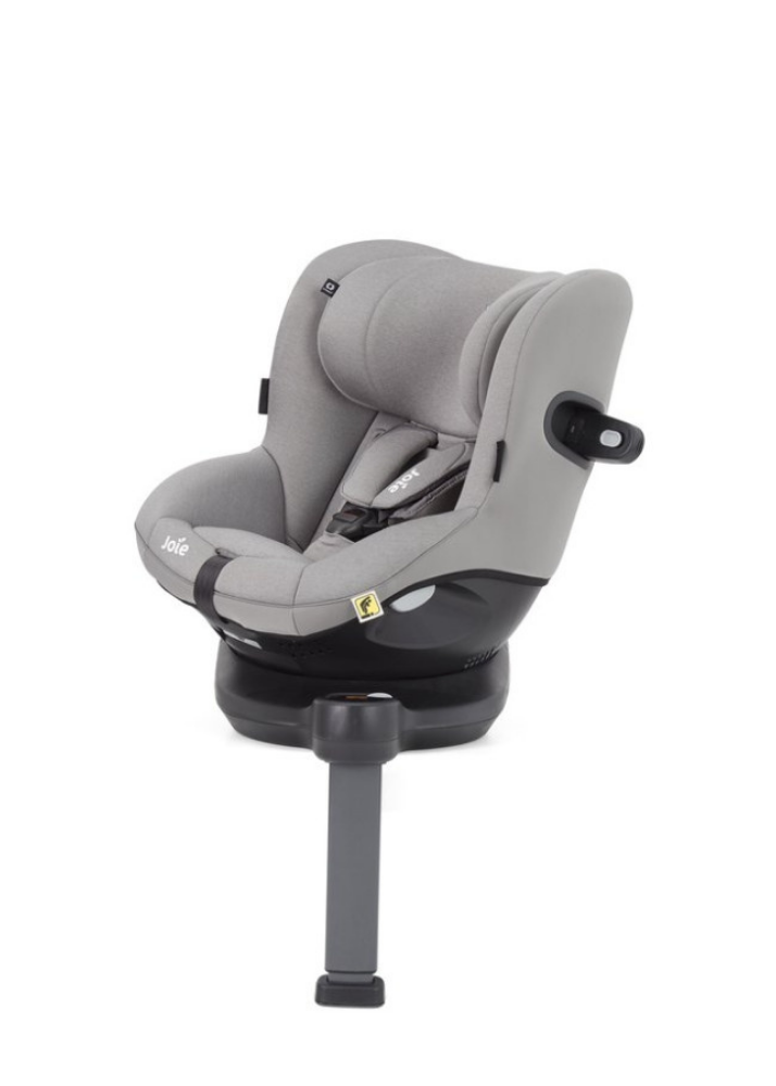 Scaun auto i-Spin 360° E Gray Flannel, 61 cm - 105 cm, testat ADAC, Joie