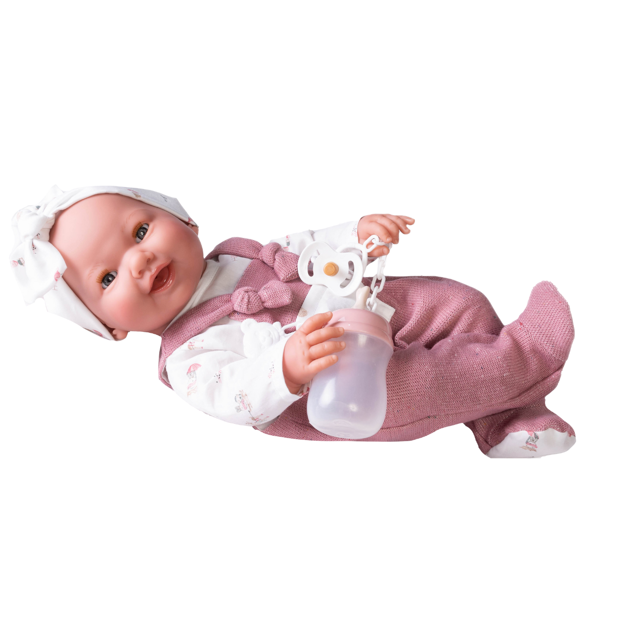 Papusa Nacida Mia, Care Face Pipi, Cu Rochita, 42 cm, Antonio Juan